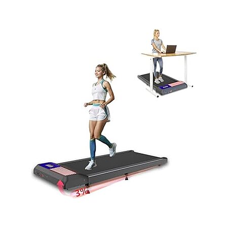 UPREIGN 3 in 1 Portable Under Desk Treadmill (Up to 265 lbs Capacity)