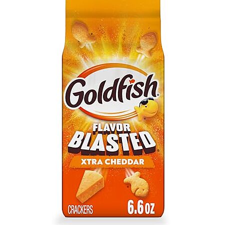 6.6-Oz Pepperidge Farm Goldfish Baked Snack Crackers (Flavor Blasted Xtra Cheddar)