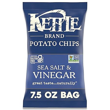 7.5-Oz Kettle Brand Potato Chips (Sea Salt and Vinegar)