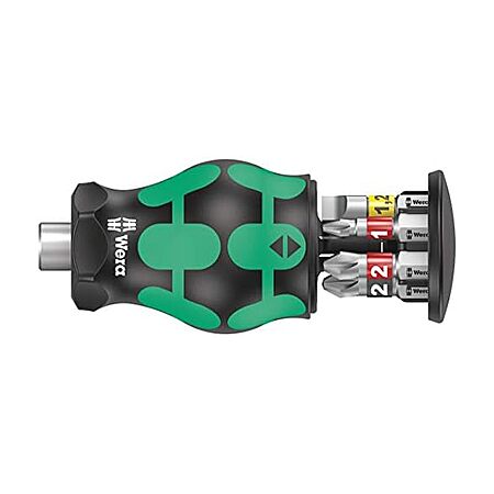 6-Pc Wera Kraftform Kompakt Stubby Magazine 1