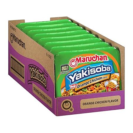 Select Accts: 8-Pk 4.23-Oz Maruchan Yakisoba Instant Ramen Noodles (Orange Chicken)