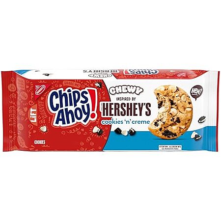 9.58-Oz Chips Ahoy! Chewy Hershey's Cookies 'n' Creme Bar-Inspired Cookies