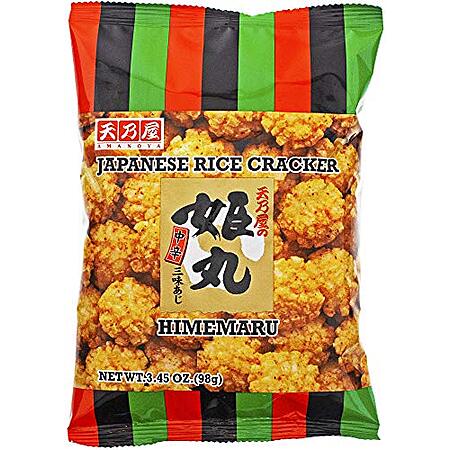20-Pack 3.45-Oz Amanoya Japanese Rice Cracker