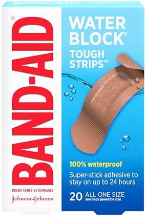 Select Accts: 20-Ct Band-Aid Water Block Waterproof Tough Adhesive Bandages