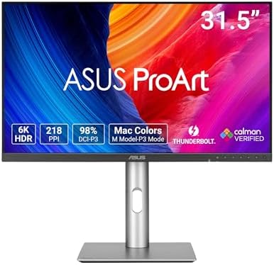 31.5" ASUS ProArt PA32QCV 6K IPS HDR Monitor