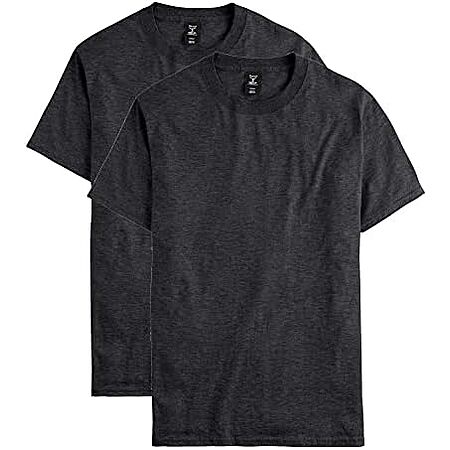 2-Pk Hanes Men's Beefy-T Heavyweight Cotton T-Shirt