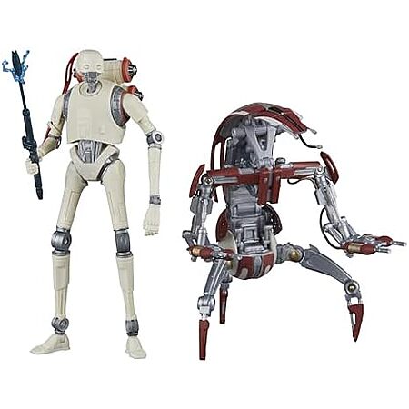 $30.99 | STAR WARS The Black Series KX Security Droid Enforcer & Droideka at Amazon