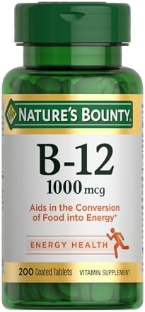 [SnS, AC] $3* | 200-Count Nature's Bounty Vitamin B12 1000 mcg Supplements at Amazon