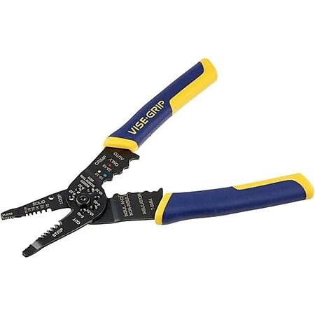 $10.79* | Irwin Vise-Grip 8" Wire Stripping Tool / Wire Cutter at Amazon