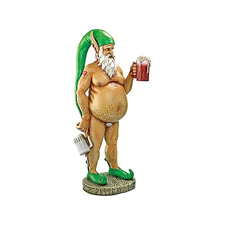 13" Design Toscano Oktoberfest Otto Gnome Statue