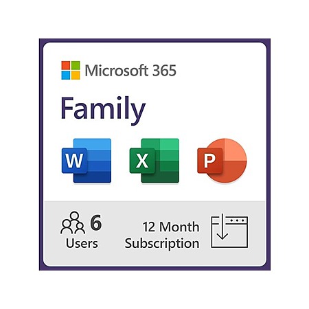 Woot App: 12-Month Microsoft 365 Subscription: Personal (1 user) $54, Family (6 users)
