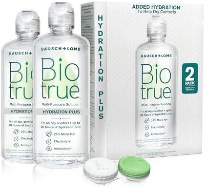 [SnS, AC] $5.40* | 2-Pack 10-Oz Bausch + Lomb Biotrue Hydration Plus Contact Lens Solution at Amazon