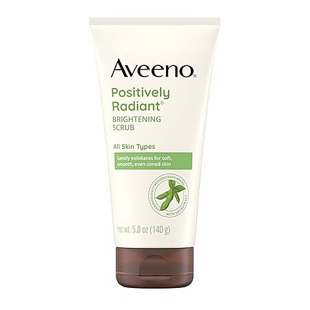 [SnS, AC] $4.78 | 5-Oz Aveeno Positively Radiant Skin Brightening Exfoliating Daily Facial Scrub at Amazon