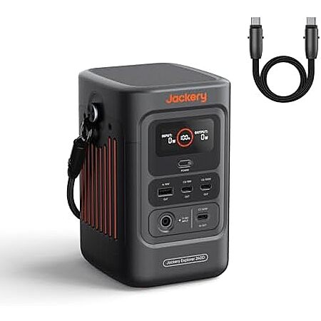 Jackery Explorer 240D 256Wh 200W DC USB Power Bank $129 + Free S&H