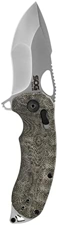 SOG Kiku Quick-Opening Sharp Ambidextrous Pocket Folding Knive (Satin) $92.50 + Free S&H