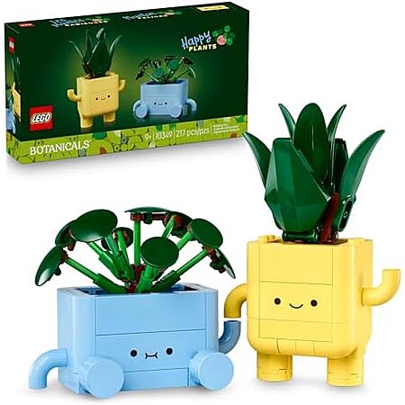217-Pc LEGO Botanicals: Botanical Collection: Happy Plants $18.40 