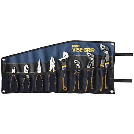 8-Pc IRWIN Vise-Grip GrooveLock Pliers + 10% Back w/ Prime Visa Card $81 + Free S&H