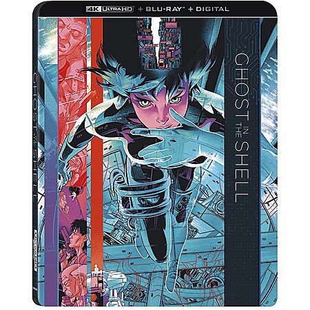 Ghost In the Shell (4K UHD + Blu-ray + Digital) $11.50 