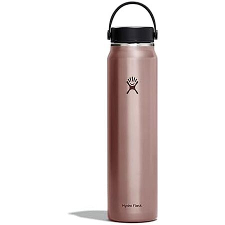$26.83 | 40-Oz Hydro Flask Lightweight Trail Series Wide Flex Cap Hiking Water Bottle (Quartz) at Amazon