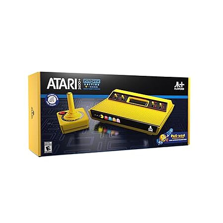 $100.32 | Atari 2600+ PAC-MAN Edition Console, Game & Wireless Joystick at Amazon