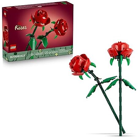 $10.89* | 120-Piece LEGO Creator: Botanical Collection - Roses (40460, 2021) at Amazon