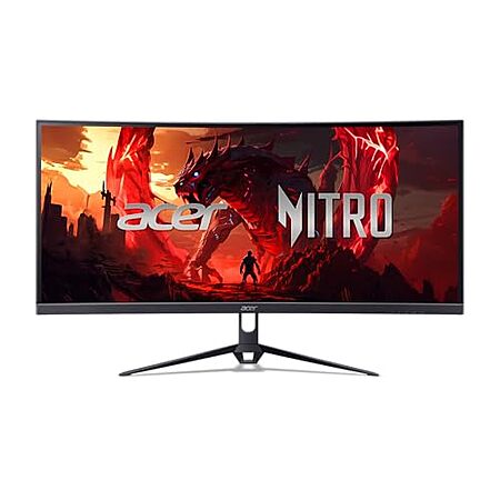 $139.99* | 29.5″ Acer Nitro WQHD 2560 x 1080 1800R 200Hz 1ms Curved Gaming Monitor at Amazon