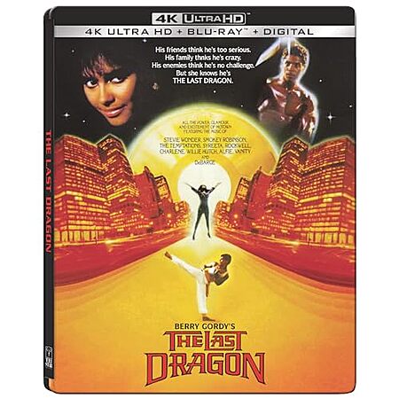 $16.36* | The Last Dragon - SteelBook (4K Ultra HD + Blu-ray + Digital 4K) at Amazon