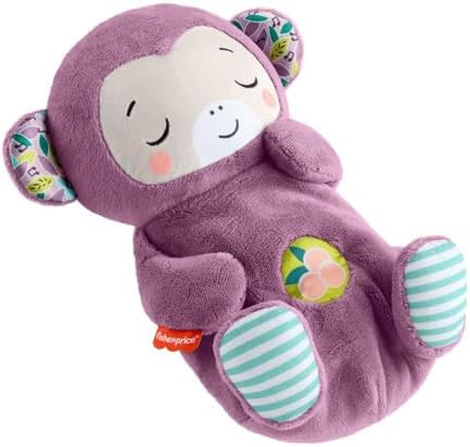 $12.96 | Fisher-Price Baby Toy Soothe ‘n Snuggle Purple Monkey Plush Portable Sound Machine at Amazon