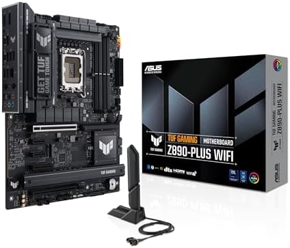 [Resale, AC] $106.12 | ASUS TUF Gaming Z890-PLUS WiFi Z890 LGA 1851 ATX Motherboard (Used - Like New) at Amazon