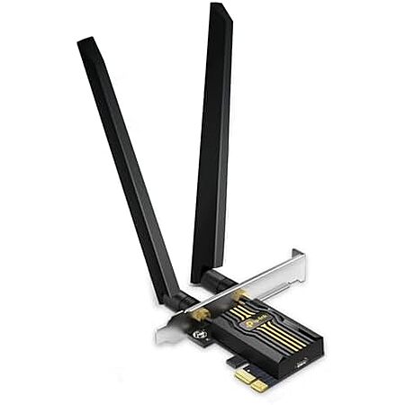 [Resale, AC] $35.88 | TP-Link WiFi 7 BE6500 PCIe WiFi Card Archer TBE400E (Used - Like New) at Amazon