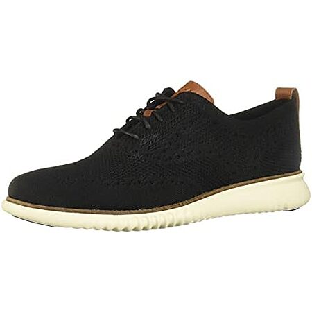 $54.97* | Cole Haan Men's 2.Zerogrand Lightweight Stitchlite Oxford (Black/Ivory) at Amazon