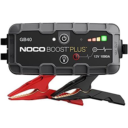[Resale, AC] $65.08 | NOCO Boost Plus GB40 1000A 12V Car Battery Jump Starter (Used - Like New) at Amazon