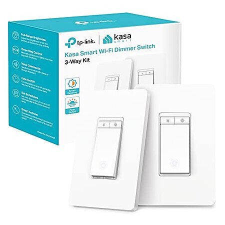 [Resale, AC] $18.71 | TP-Link Kasa Smart Wi-Fi 3-Way Dimmer Light Switch Kit (Used - Like New) at Amazon