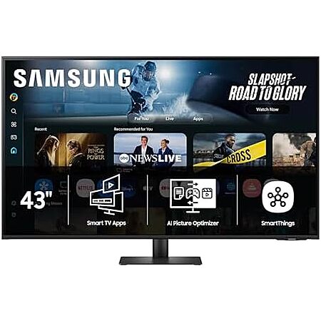 $359.99* | Samsung 43” Smart Monitor M7 (M70F) 4K UHD Display at Amazon
