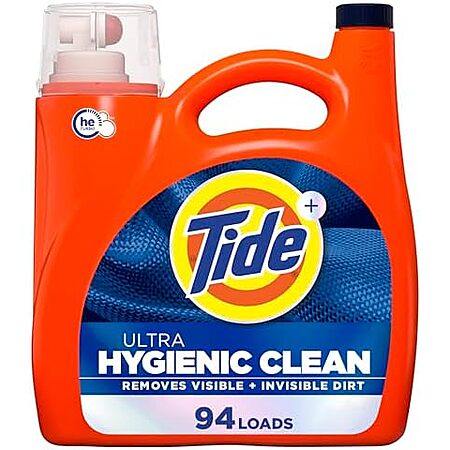 132-Oz Tide Ultra Hygienic Clean Liquid Laundry Detergent (Original, 94 Loads) 4 for $49.55 w/ S&S + Free S&H