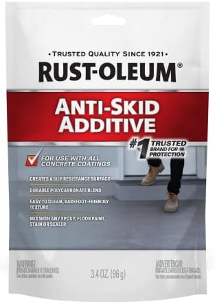 $8.67 | 3.4-Oz Rust-Oleum Anti-Skid Additive | Aluminum Oxide Formula at Amazon