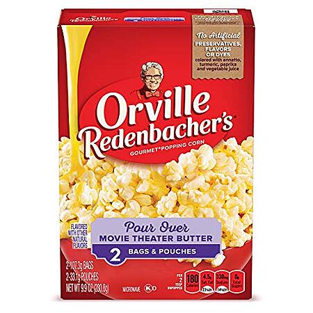 [SnS, AC] $16.52 | 12-Pack 9.9-Oz Orville Redenbacher's Microwave Popcorn (Butter) at Amazon ($1.38 each)