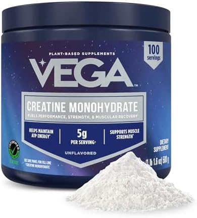 [SnS, AC] $23.99 | 2 × 1.12-Pound Vega Micronized Creatine Monohydrate Powder ($11.99 each) at Amazon