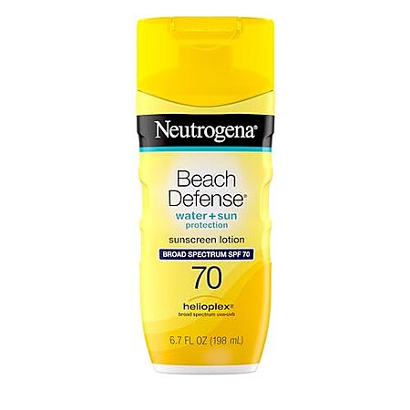 [SnS, AC] $4.30 | 6.7-Oz Neutrogena Sunscreen Lotion Beach Defense SPF 70 at Amazon