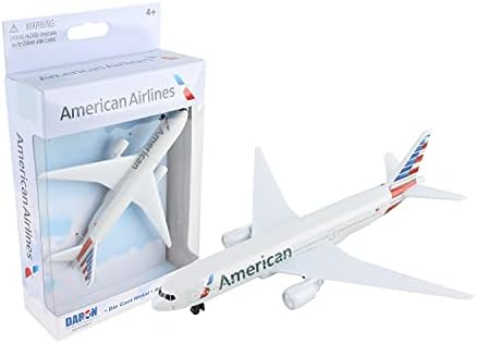 $8.01 | Daron Toy Airplane – American Airlines – Die-Cast Metal Model Airplane Toy with Plastic Parts at Amazon