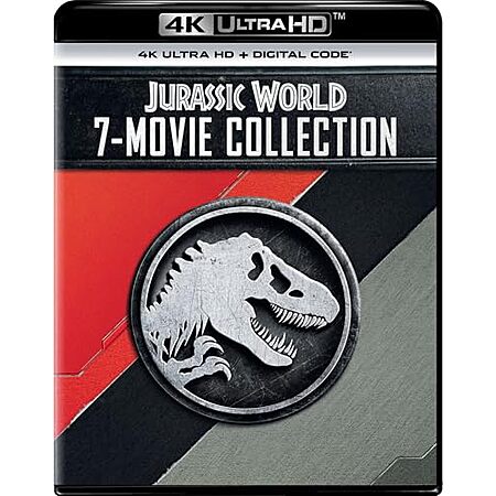 $59.99 | Jurassic World: 7-Movie Collection (4K Ultra HD + Digital 4K) at Amazon