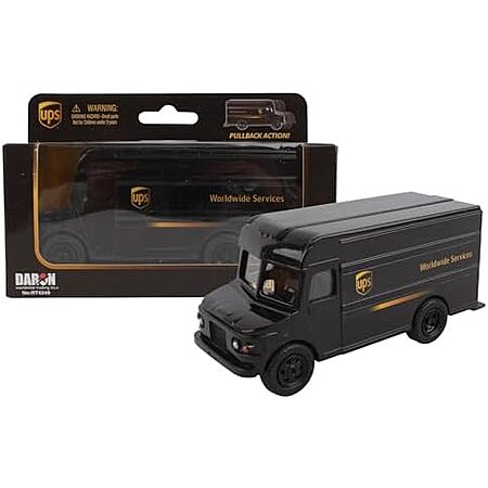 $9.42 | Daron Ups Pullback Package Car at Amazon
