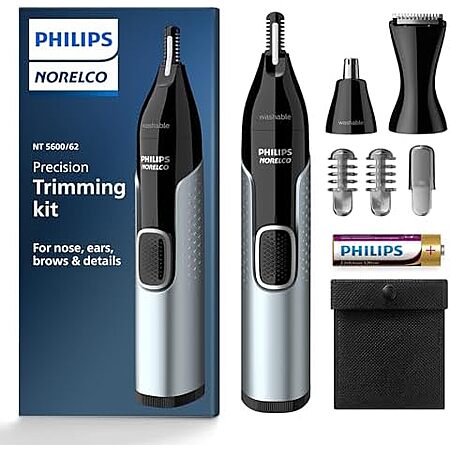 $16.99* | Philips Norelco Nose Trimmer 5000 for Nose, Ears & Eyebrows at Amazon