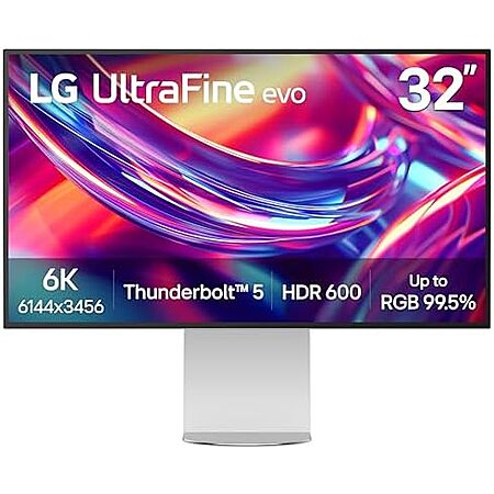 31.5" LG UltraFine evo 6K Nano IPS Monitor $1300 + Free S&H