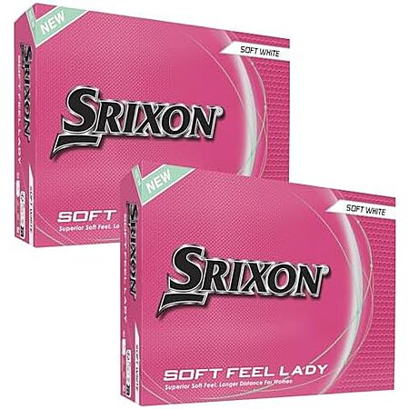 $24.49 | 24-Pack Srixon Soft Feel Lady Golf Balls at Amazon