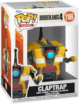 $6.36 | Funko Pop! Games: Borderlands 4 - Claptrap - Collectable Vinyl Figure at Amazon