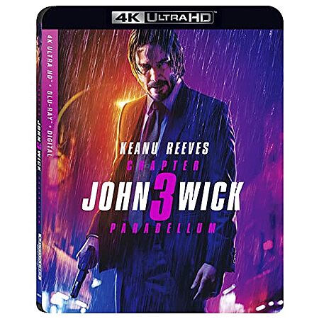 $10.52 | John Wick: Chapter 3 - Parabellum (4K Ultra HD + Blu-ray) at Amazon