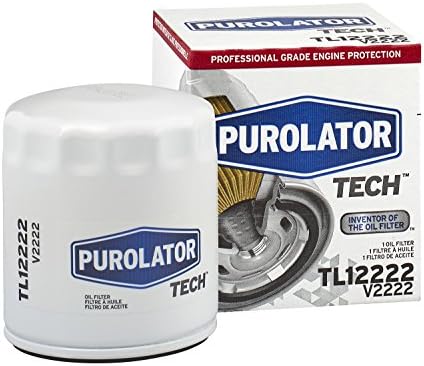 $3.38 | Purolator TL12222 PurolatorTECH Spin On Oil Filter Compatible With Ram 1500, Chevrolet Silverado 1500, Silverado 2500 HD, Jeep Compass, Cherokee at Amazon