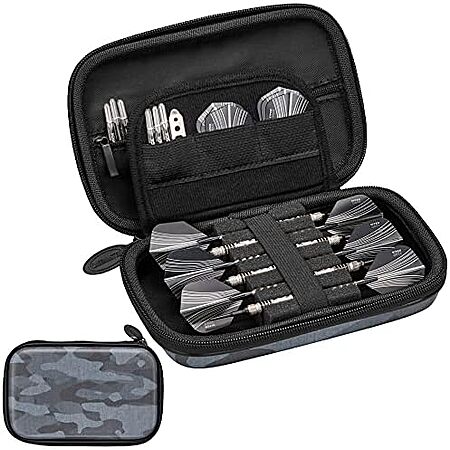 $11 | Casemaster Sentinel 6 Dart Case, Black Camo at Amazon