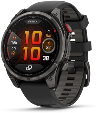 $849.99 | Garmin fēnix® 8 Pro, 47mm, AMOLED Display, Premium Connected Multisport GPS Smartwatch at Amazon